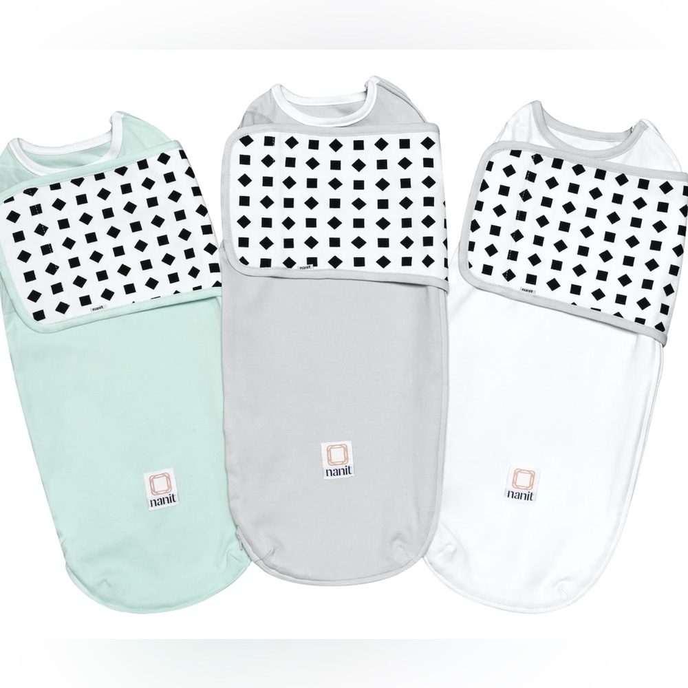 NWOT Nanit Swaddle Three Pack Size 0-3 months